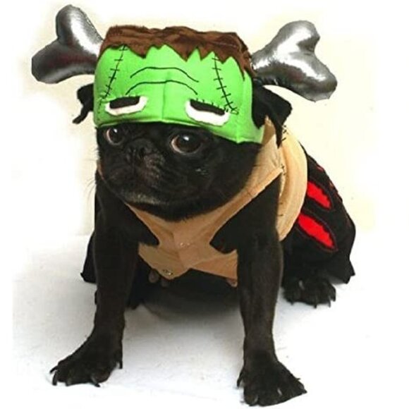 Dog Costume Frankenstein Halloween Pet Costume For Small Dogs - Picture 1 of 5